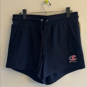 Champion Women's Navy Athletic Shorts